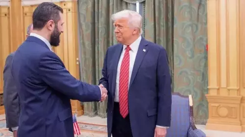 Дональд Трамп Сирийн Ерөнхийлөгч Ахмед аль-Шараатай уулзав